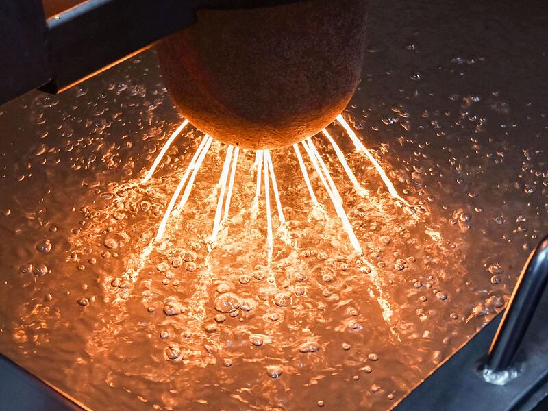 Goldproduktion in Pforzheim