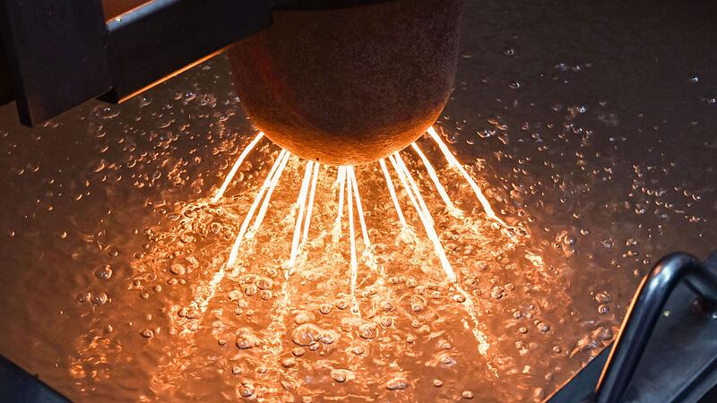 Goldproduktion in Pforzheim