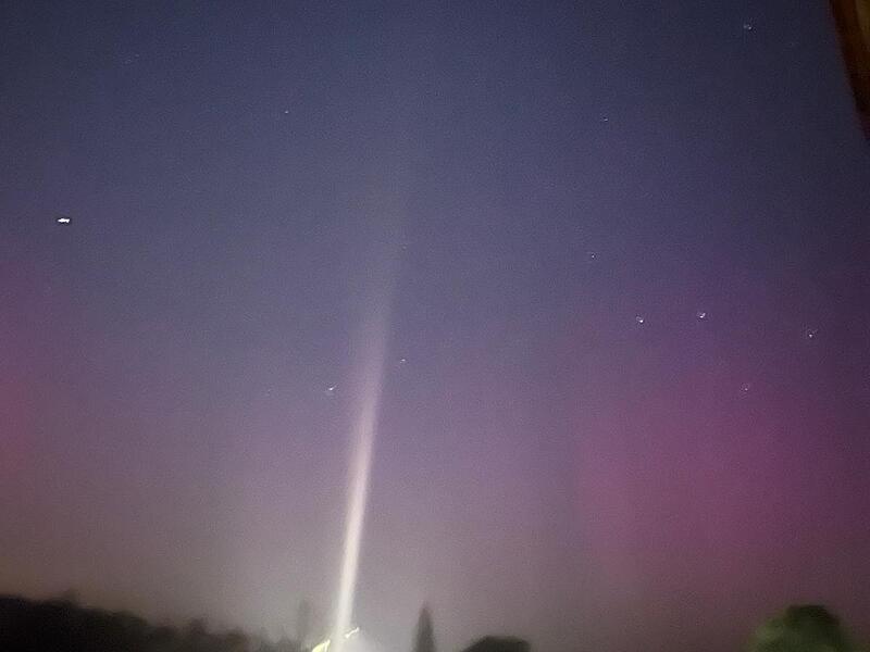 Polarlichter über Kronach 2024Polarlichter über Kronach