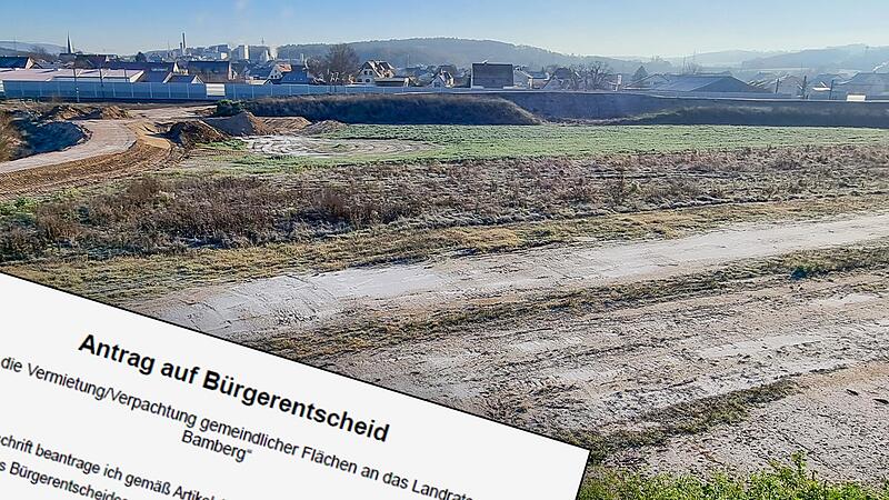 Westlich der Bahnlinie soll in Zapfendorf eine Containeranlage f&uuml;r Fl&uuml;chtlinge entstehen. Die B&uuml;rgerinitiative &bdquo;Transparentes Zapfendorf&ldquo; will das verhindern.