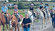 Reiten auf dem Gest&uuml;t Marahepa.Andre Iff