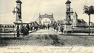 Die Luitpoldbrücke.