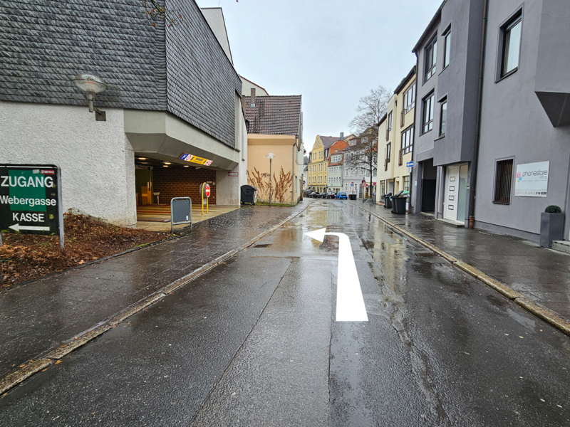 Coburger Parkhaus Mauer