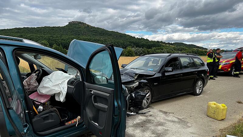 Die Unfallstelle in Horsdorf Die Unfallstelle in Horsdorf