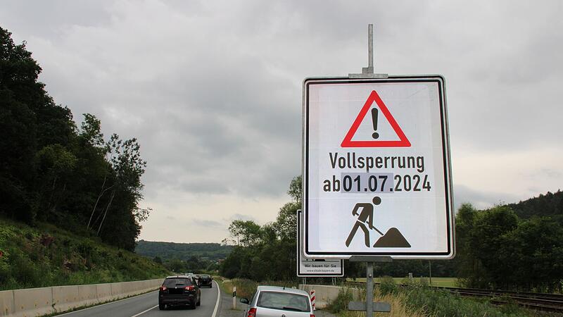 Seit der Vollsperrung der B 289 bei Kauerndorf leiden die Untersteinacher unter Umleitungsverkehr.