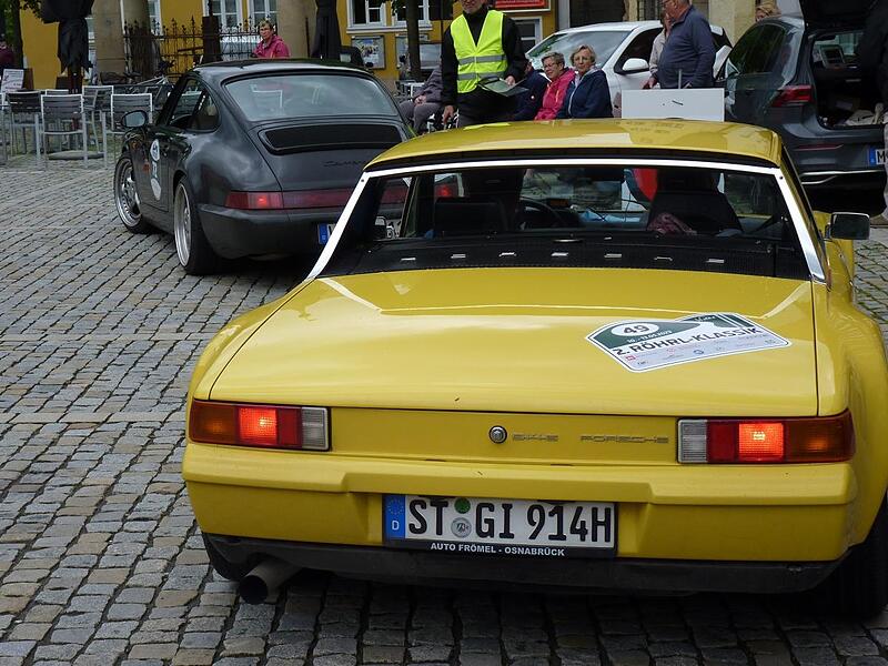 Darf auch mit: ein VW-Porsche
