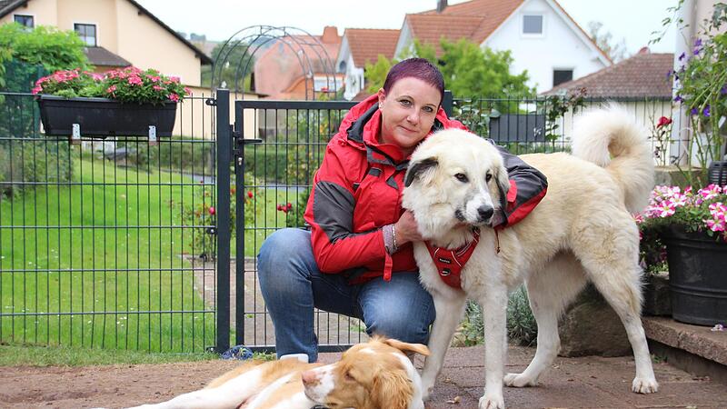 Katja Kratzenberger mit &bdquo;Coco&ldquo;.