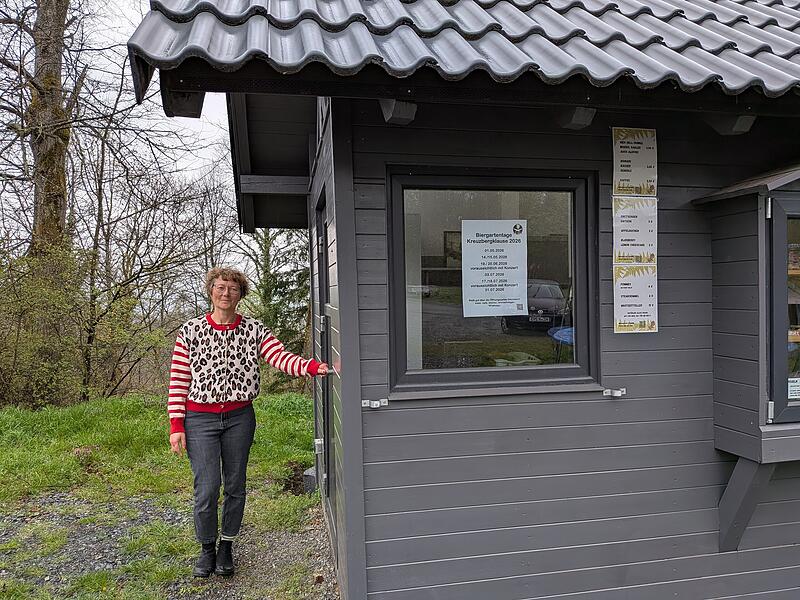Nelly Gion &ouml;ffnet auch in der Saison 2026 ihren vegangen Biergarten auf dem Kreuzberg