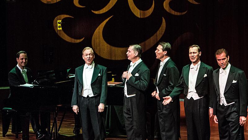 Auf den Spuren des Originals: Die Berlin Comedian Harmonists gastierten im Coburger Kongresshaus.