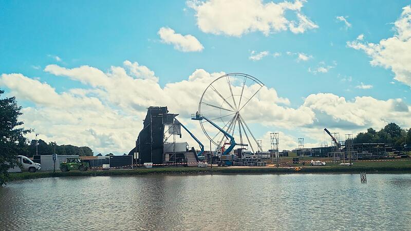 Open Beatz 2025 in Herzogenaurach: Auch das Riesenrad ist wieder da.