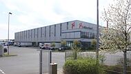 Das Lekkerland-Logistikzentrum im Gewerbegebiet Aischpark in Höchstadt.