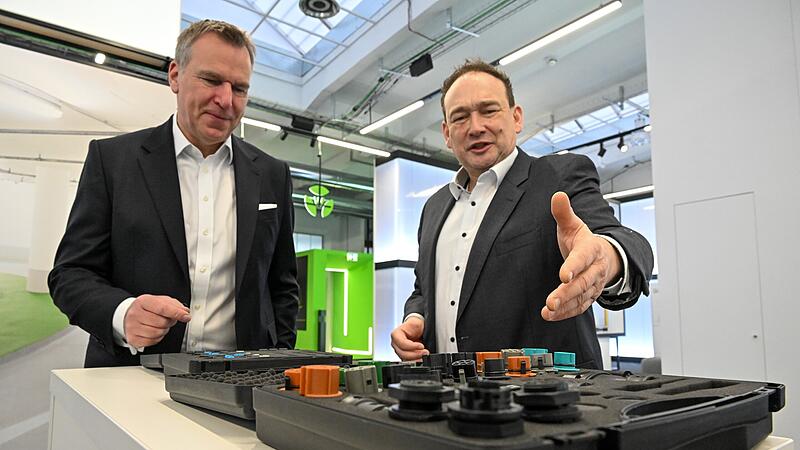 Wieland Electric in Bamberg: die Geschäftsführer Börne Rensing und Christian Wahlers