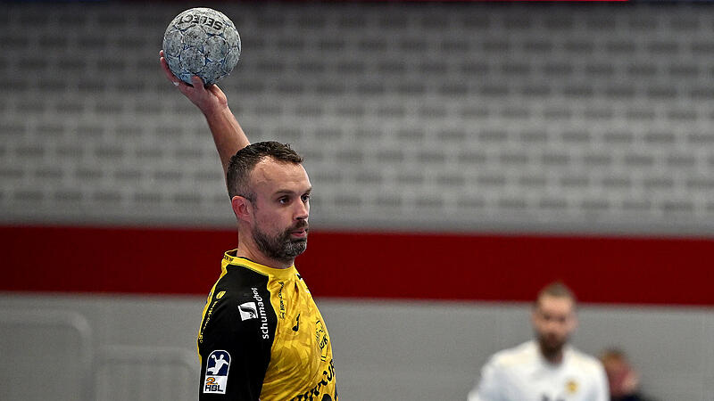 Florian Billek z&auml;hlte gegen Balingen noch zu den st&auml;rkeren Spielern des HSC Coburg.