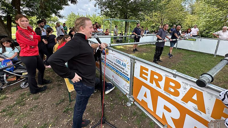 Familienfest auf der Erba-Insel in Gaustadt