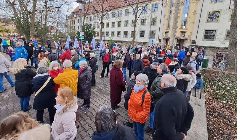 Demo gegen rechts in ForchheimForchheim & Fr&auml;nkische Schweiz