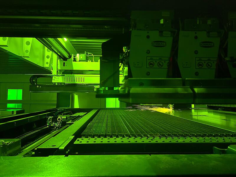 Laserschneidanlage