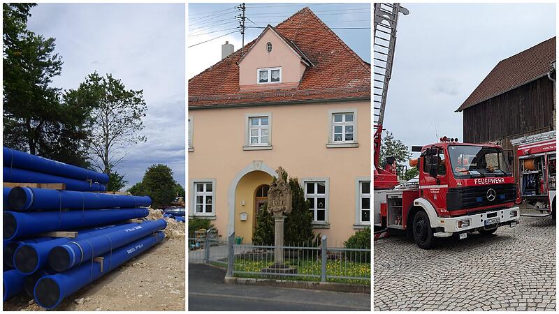 Sanierung der Wasserversorgung, der Kindergarten in Großwenkheim und die Feuerwehr sind Kostenpunkte, die die Stadt auf jeden Fall berücksichtigt. Sanierung der Wasserversorgung, der Kindergarten in Großwenkheim und die Feuerwehr sind Kostenpunkte, die die Stadt auf jeden Fall berücksichtigt.