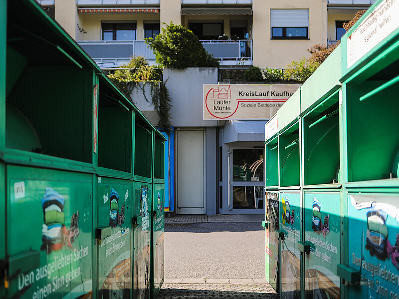 Altkleidercontainer
