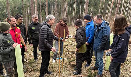 Baumpflanzung Landkreis/Schulen Baumpflanzung Landkreis/Schulen
