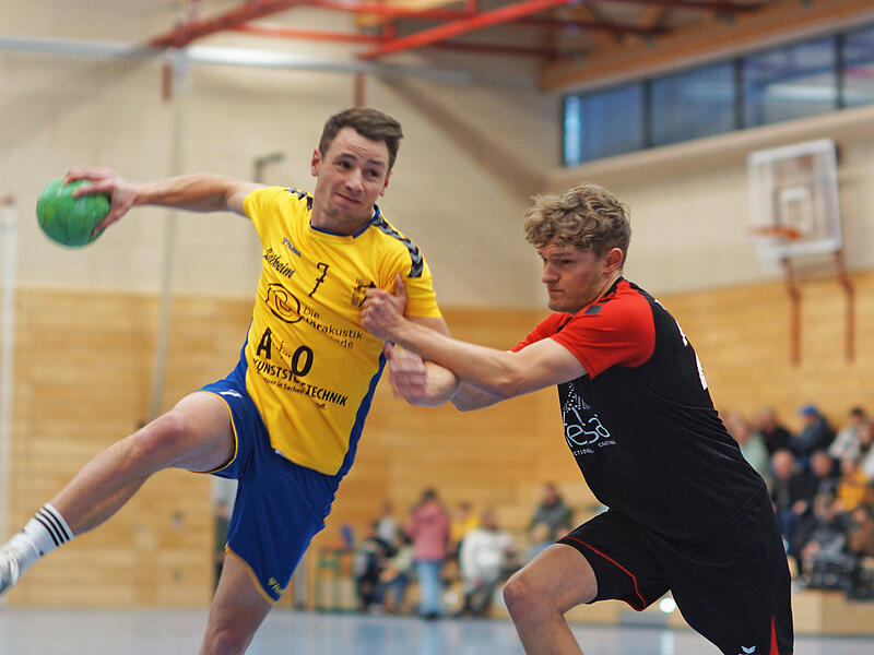 Die letzte Partie zwischen der HG Kunstadt und dem TV Gefrees in der Obermainhalle liegt zwei Jahre zurück. An das Tempo und den Spielwitz von Kunstadts Spielmacher Nicklas Oester (links) werden sich die Gefreeser sicher noch erinnern.