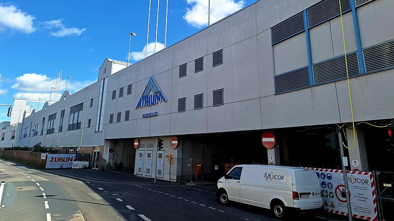 Aktuell wird am ehemaligen Atrium-Parkhaus gebaut. Der vordere Bereich in Bahnhofsn&auml;he soll dann folgen.