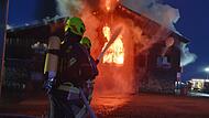 Brand der «Kissinger Hütte»