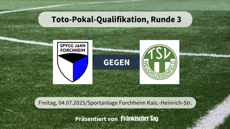 Der TSV Neudrossenfeld besiegte den Jahn Forchheim erst nach Elfmeterschie&szlig;en.