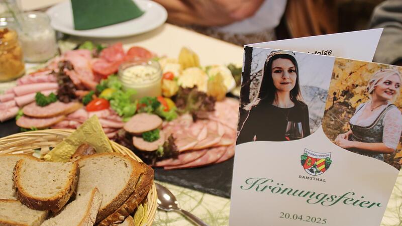 Kr&ouml;nungsfeier der neuen Ramsthaler Weinprinzessin Julia Vierheilig