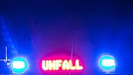 Unfall Nacht Symbol Autounfall