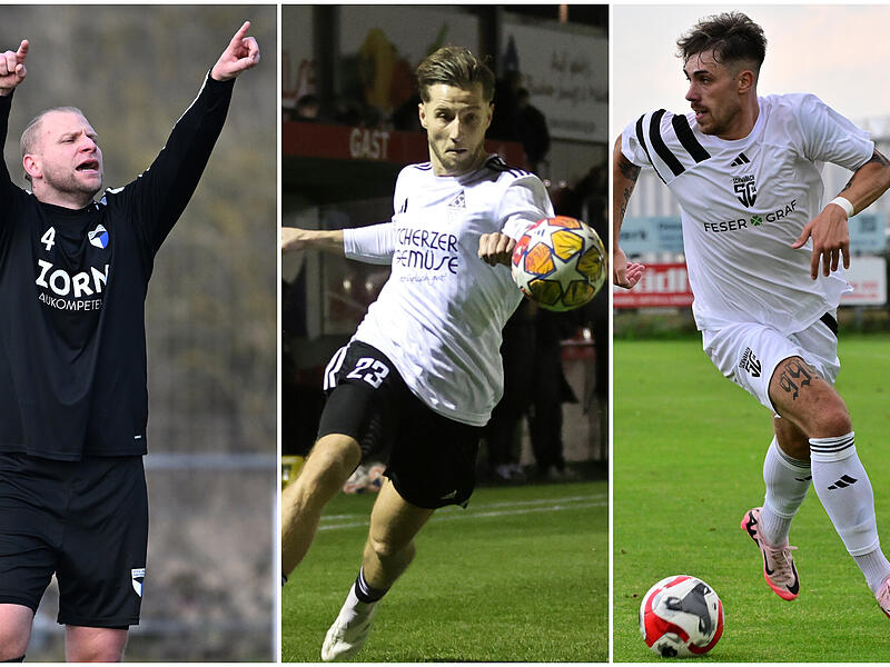 Neue Gesichter bei den Bruckern: Nach etlichen  Abg&auml;ngen am Saisonende verst&auml;rken unter anderem Sebastian Lindner, Simon Kreisel und Kevin Meyer (v.l.) ab Sommer den Landesligisten.