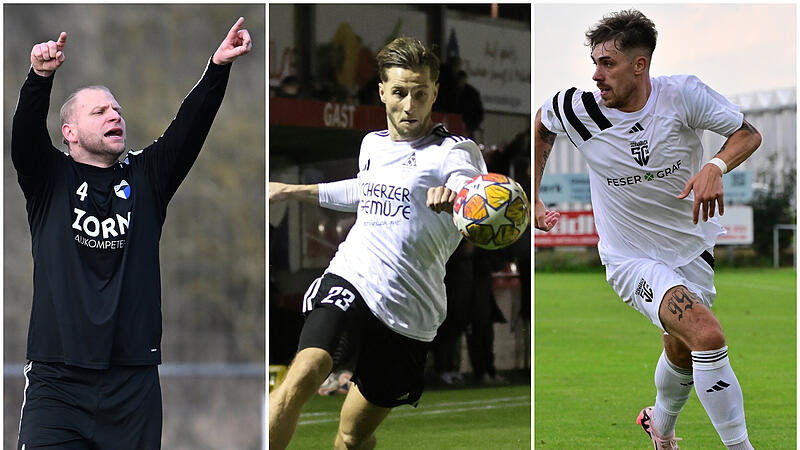 Neue Gesichter bei den Bruckern: Nach etlichen  Abg&auml;ngen am Saisonende verst&auml;rken unter anderem Sebastian Lindner, Simon Kreisel und Kevin Meyer (v.l.) ab Sommer den Landesligisten.