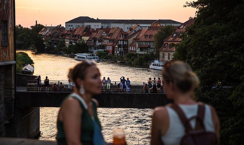 So machten es sich Bamberger im Hitze-Wochenende sch&ouml;nSo hat Bamberg am Rekord-Wochenende geschwitzt