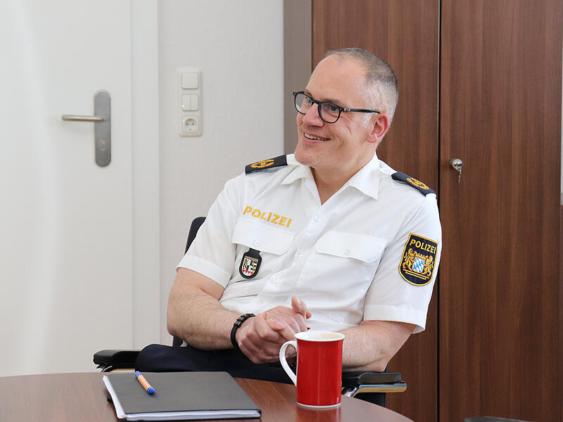 Florian Mayer Polizeivizepr&auml;sident Oberfranken B&uuml;ro
