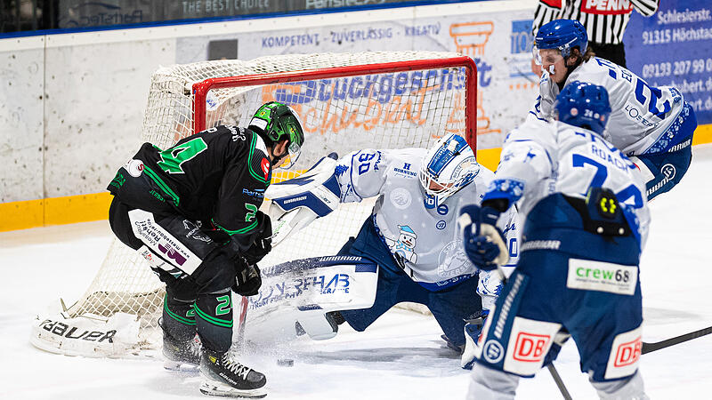 Der Höchstadter EC musste sich am Dienstagabend mit 3:4 nach Verlängerung dem SC Riessersee geschlagen geben.
