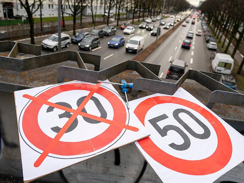 Wieder Tempo 50 auf Landshuter Allee in M&uuml;nchen