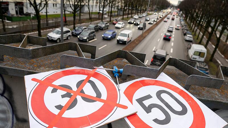 Wieder Tempo 50 auf Landshuter Allee in M&uuml;nchen