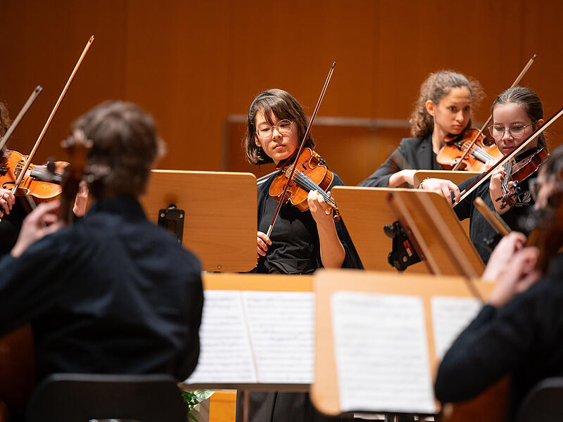 Neujahrsempfang der Stadt Bamberg 2024Neujahrsempfang der Stadt Bamberg 2024 Dieses Streichensemble der städtischen Musikschule umrahmte den Neujahrsempfang der Stadt Bamberg 2024.