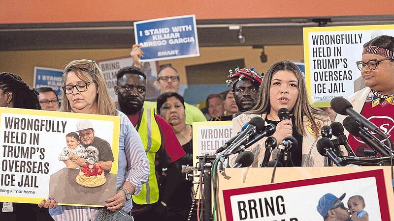 Der Fall von Kilmar Abrego Garcia aus Maryland sorgt f&uuml;r Aufruhr in den USA.