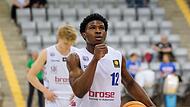 Shooting Guard Dylan Fasoyiro trug 17 Punkte zum BBC-Sieg bei.