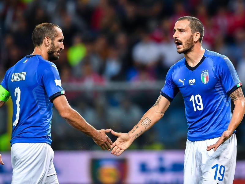 Chiellini und Bonucci Chiellini und Bonucci