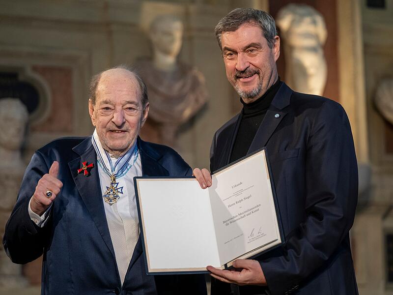 Verleihung des bayerischen Maximiliansordens