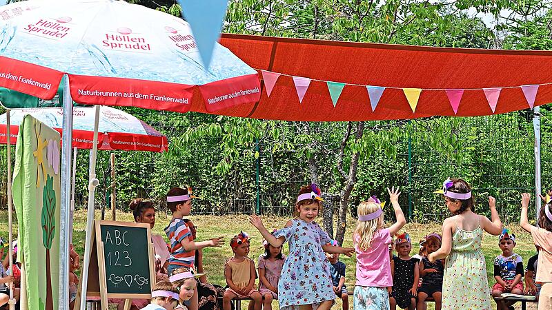 Die Kinder hatten viel Spaß beim Sommerfest. Michael Wunder Die Kinder hatten viel Spaß beim Sommerfest. Michael Wunder