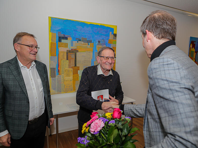 Gerhard Weibbrecht hat die Bamberger Bürgernadel in der Kategorie „Lebenswerk“ erhalten.