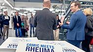 Die Ausstellung „Comic Meets Rheuma“ ist noch bis zum 18. Dezember im Foyer des Internistischen Zentrums zu sehen.