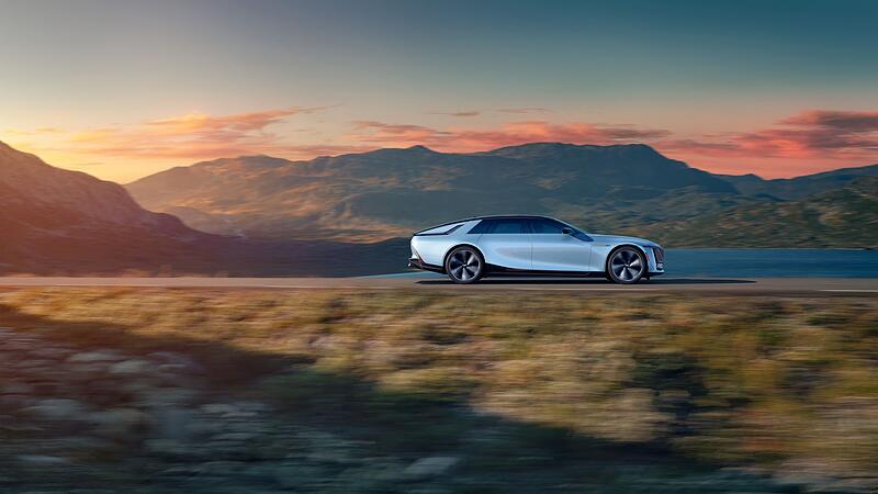 Fahrszene Cadillac Celestiq