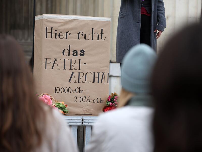 Demonstration gegen sexualisierte Gewalt in M&uuml;nchen