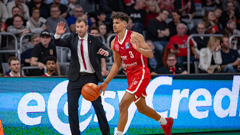 Gabriel Kuku kam in der vergangenen Saison 22 Mal für die Bamberg Baskets zum Einsatz.