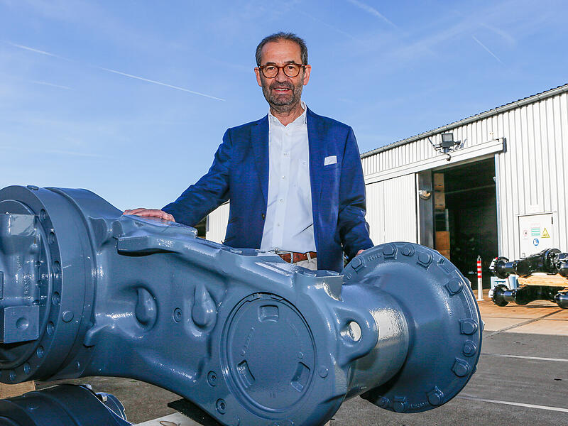 Norbert Knorren, Vorstand f&uuml;r Vertrieb und Finanzen bei der NAF Neunkirchener Achsenfabrik AG
