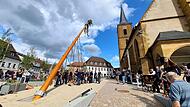 Scheßlitzer Kerwa wieder mit Baum
