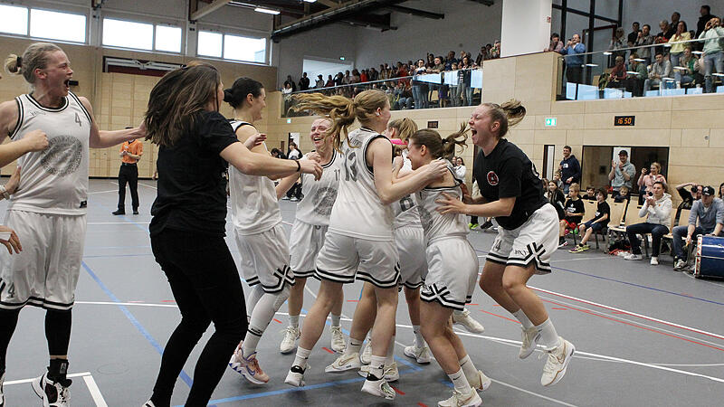 Der Jubel kannte keine Grenzen: Die BG Litzendorf steht im Finale der Regionalliga.